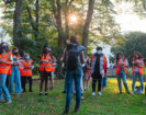 Shape My City students gathered in Temple Gardens