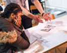 Shape My City Workshop Student working