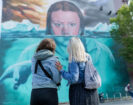 Greta Thunberg Graffiti Bristol Open Doors