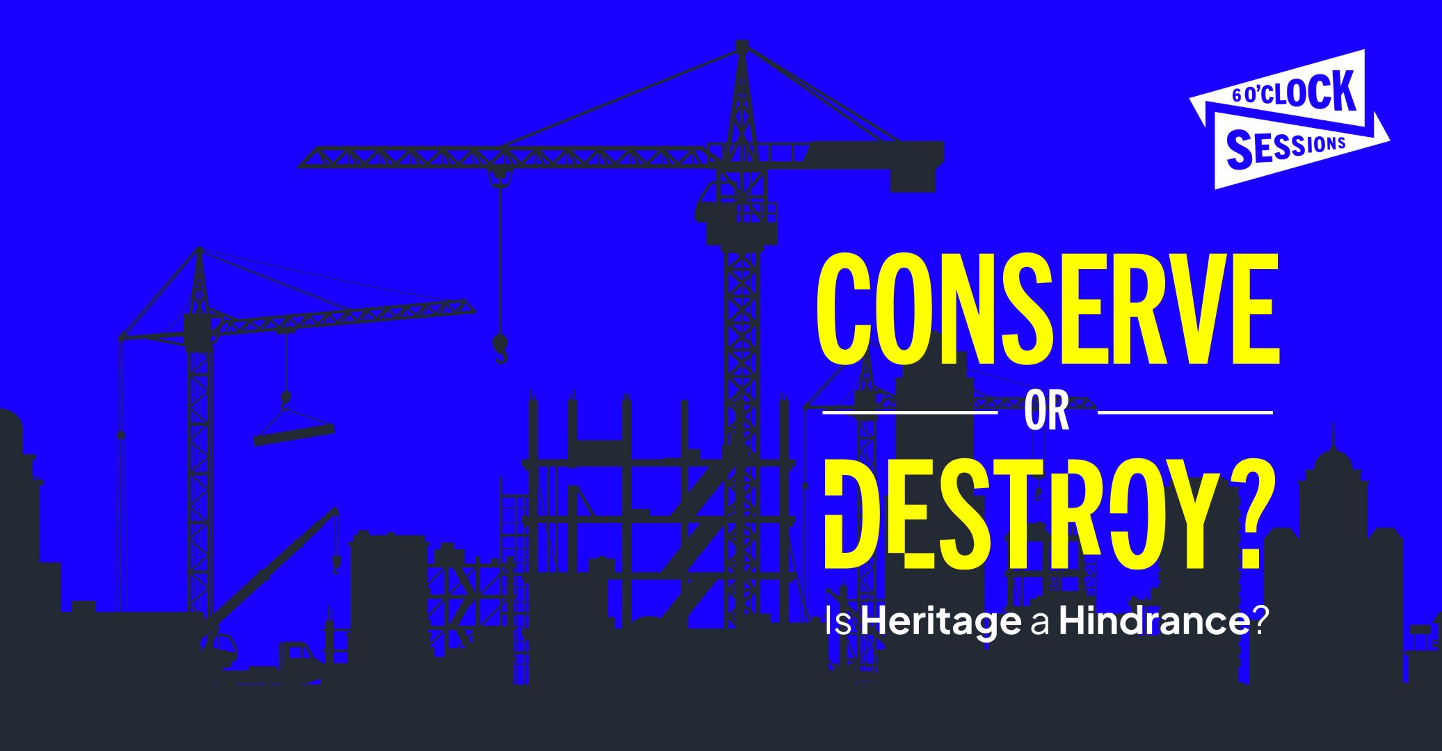 Destroy Design 6 O'Clock Sessions | 6 O'Clock Sessions: Conserve or Destroy? | Design West